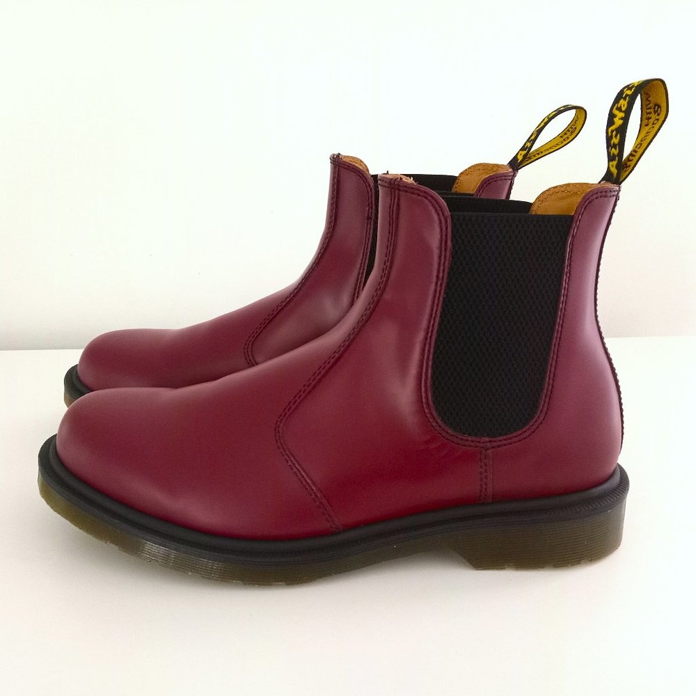 Dr. Martens 2976 Red Chelsea Boots - US11